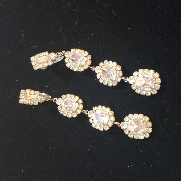 Jewelry - Signed With Pat # 475 Vintage Earrings